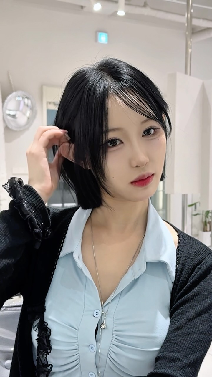 태슬컷, 페이스라인컷, 턱선단발 — 얼굴선을 깔끔하게 살리는 턱선 태슬컷